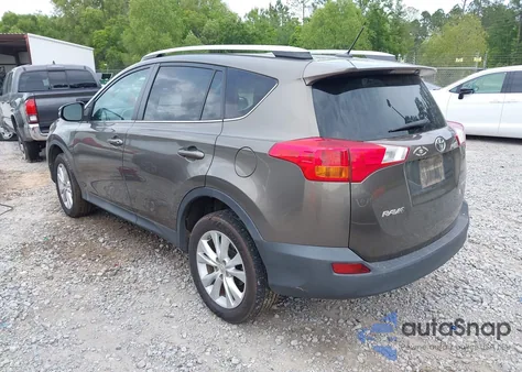 2014 Toyota Rav4 Limited из США, поврежденный, VIN 2T3YFREV9EW103849